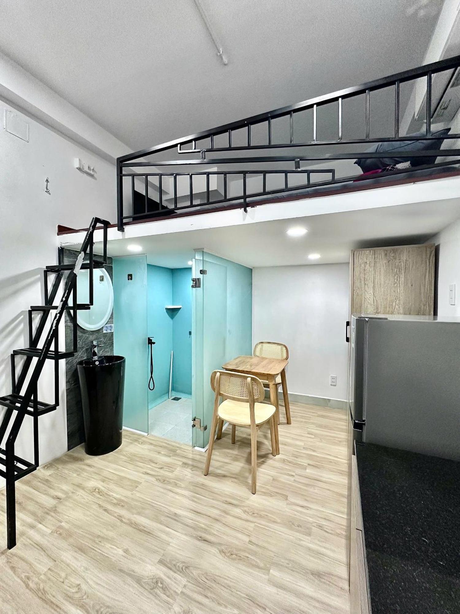 Apartment 80 Tran Quang Khai - Duplex Thiet Ke Thong Minh Hien Dai Cuc Ki Co Gu Day Du Tien Nghi